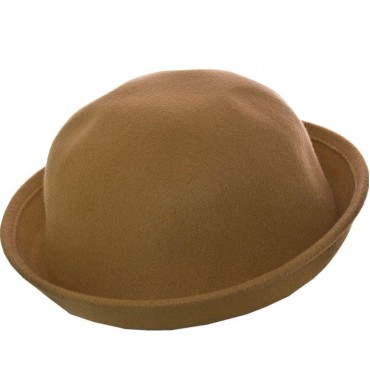 Cherya Group: Шляпа фетровая F16002 бежевый - фото 1