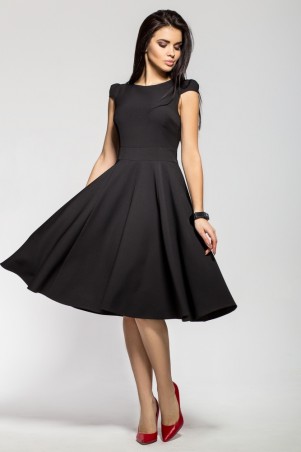 A-Dress: Изящное коктейльное черное платье 70371 - фото 2
