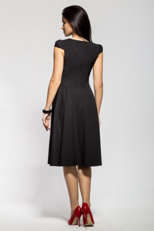 A-Dress: Изящное коктейльное черное платье 70371 - фото 3