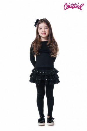 Kids Couture: Кофта Заклепки Черная 13200253 - фото 1
