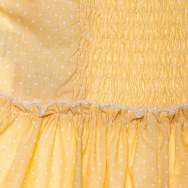 Kids Couture: Платье 2015-90 в желтый горох 61008577 - фото 2