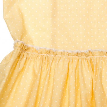 Kids Couture: Платье 2015-90 в желтый горох 61008577 - фото 4