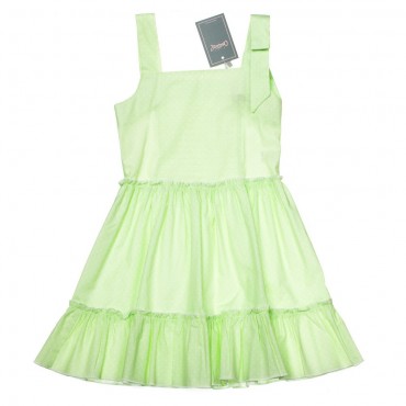 Kids Couture: Платье 2015-90 в салатовый горох 61013579 - фото 1