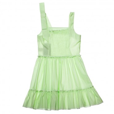 Kids Couture: Платье 2015-90 в салатовый горох 61013579 - фото 3
