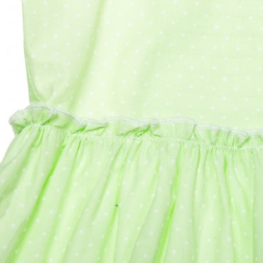 Kids Couture: Платье 2015-90 в салатовый горох 61013579 - фото 4