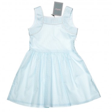 Kids Couture: Платье 15-317 в голубой горох 61007719 - фото 1