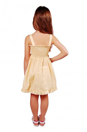 Kids Couture: Платье 15-305 в желтый горох 31008723 - фото 2