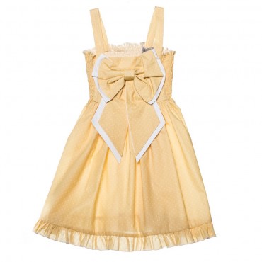 Kids Couture: Платье 15-305 в желтый горох 31008723 - фото 5
