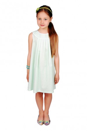 Kids Couture: Платье 15-325 в салатовую точку 61037728 - фото 4