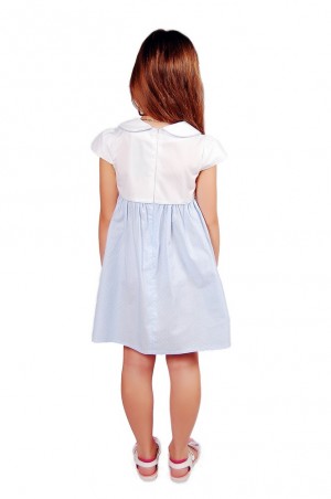 Kids Couture: Платье 2015-4 в голубой горох 61007416 - фото 2
