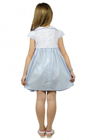 Kids Couture: Платье 2015-4 в голубой горох 61007416 - фото 3