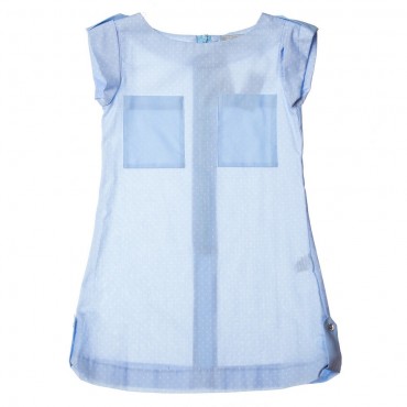 Kids Couture: Платье 2015-31 голубой горох 61007430 - фото 5