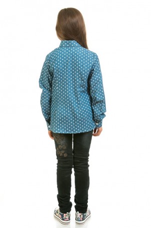 Kids Couture: Рубашка горох 17-204 172040709 - фото 4