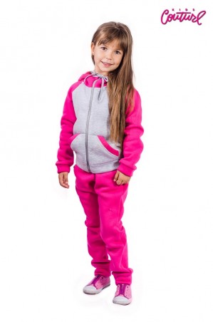 Kids Couture: Спортивный костюм на змейке флис 102205107 - фото 1