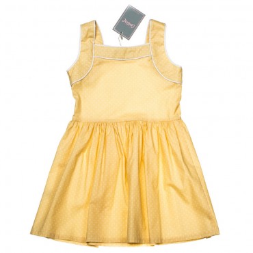 Kids Couture: Платье 15-317 в желтый горох 61036718 - фото 1
