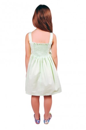Kids Couture: Платье 15-306 в салатовый горох 61013718 - фото 2