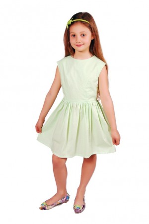 Kids Couture: Платье 15-306 в салатовый горох 61013718 - фото 3