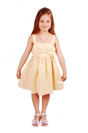 Kids Couture: Платье в желтый горох 61008716 - фото 1