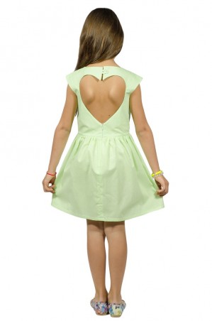 Kids Couture: Платье 15-311 в салатовый горох 61013721 - фото 2