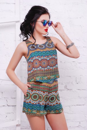 TessDress: Женский комбинезон с шортами "Эмели" 4607 - фото 1