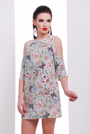 TessDress: Платье с вырезами на рукавах «Астина» 1471 - фото 1