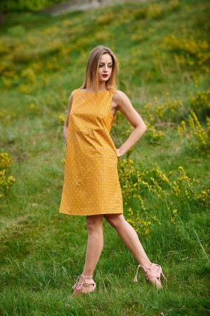 Ляпота: Платье желтое 1066 - фото 1