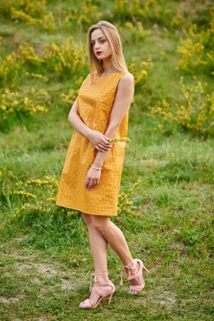 Ляпота: Платье желтое 1066 - фото 2