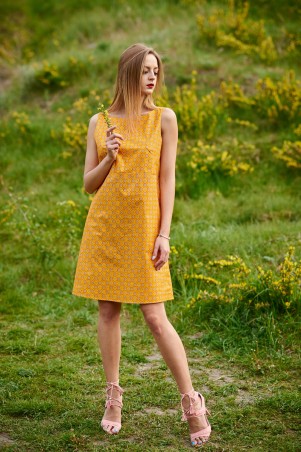 Ляпота: Платье желтое 1066 - фото 3