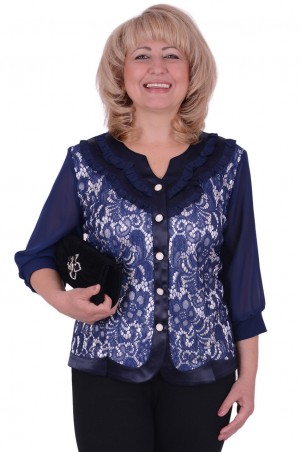 Alenka Plus: Блуза Инга 1507 - фото 1