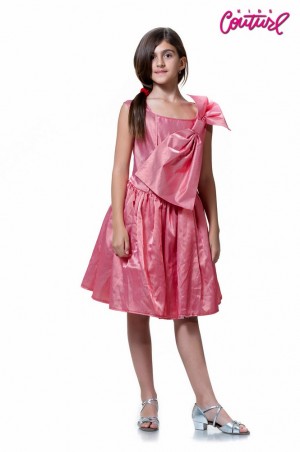 Kids Couture: Платье красные полоски 1290 - фото 1