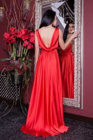 Sauliza: Платье красное 7777 - фото 2