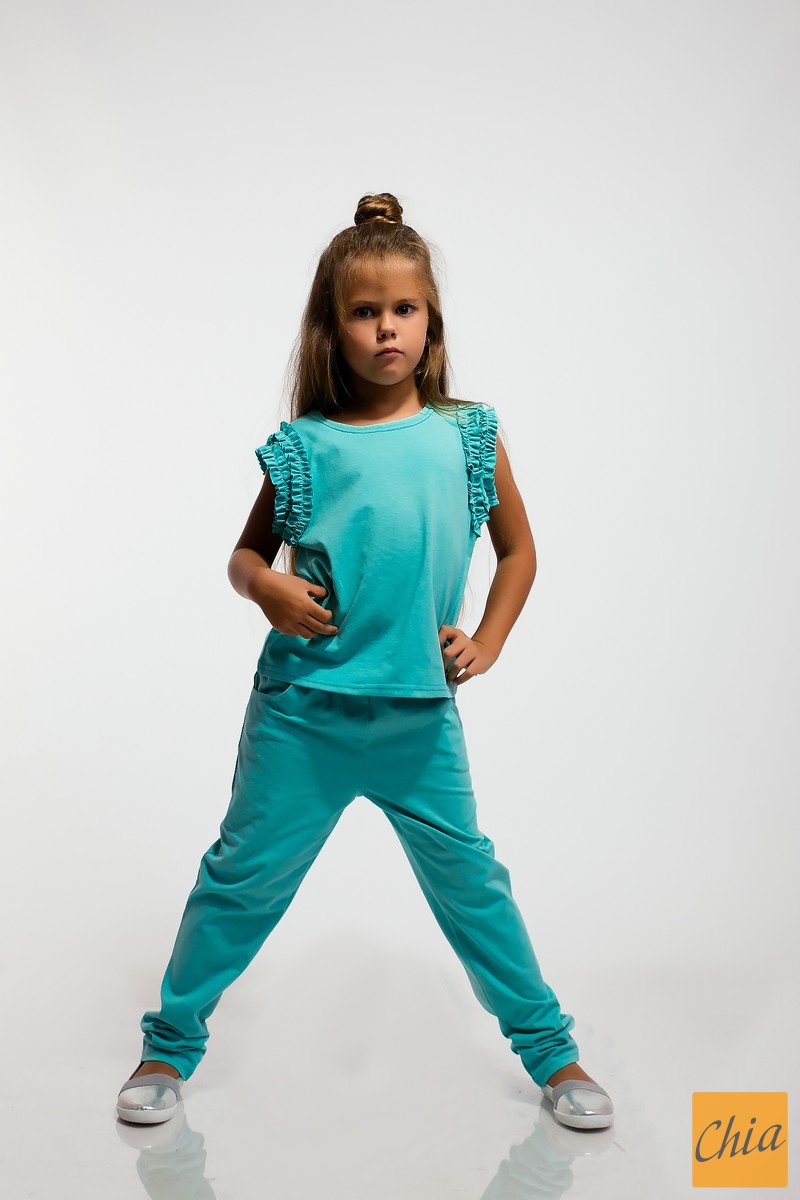 Спортивный костюм Lady S бирюзовый