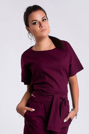 Блуза Uvk марсала