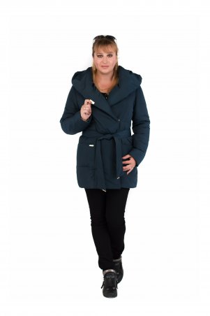 Vicco: Женская осенне-весенняя куртка с поясом на синтепоне KARMEN (цвет мурена) 2287 - фото 1