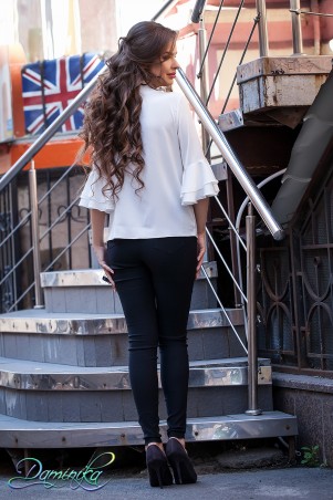 Daminika: Брюки-леггинсы "Strange" 31705 А - фото 2