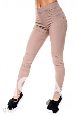 ISSA PLUS: Леггинсы 012_коричневый - фото 2