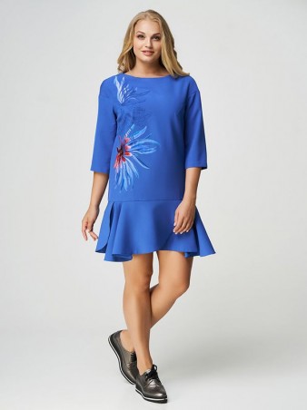 RicaMare: Платье с вышивкой RicaMare RM1114-B_3 - фото 1