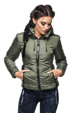 KARIANT: Женская демисезонная куртка Хаки София хаки - фото 1