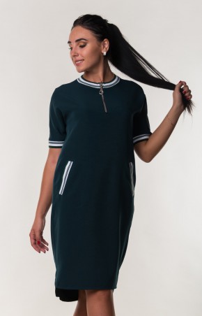 Zanna Brend: Модное спортивное женское платье "Боня" 7526 - фото 1