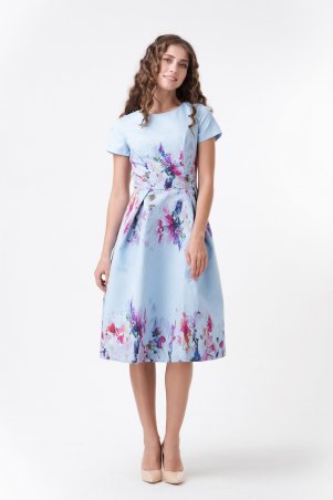 RicaMare: Нарядное платья с цветами RM1753-17VC - фото 1