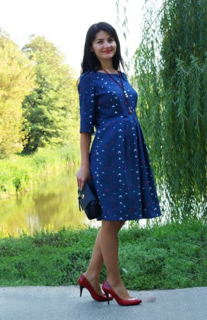 Nowa Ty: Платье Синяя птица 17020101 - фото 1