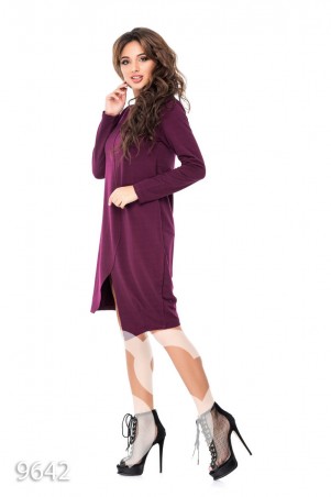 ISSA PLUS: Платья 9642_фиолетовый - фото 2