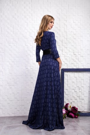 Sauliza: Платье синее 727-5 - фото 2