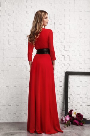 Sauliza: Платье красное 727-4 - фото 2