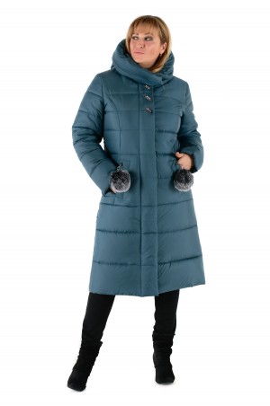 Vicco: Куртка зимняя Пуховик женский зимний KOKETKA (цвет маренго) 6882 - фото 1