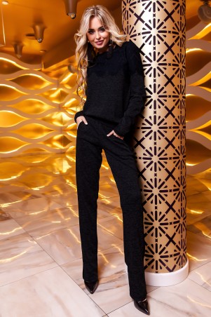 Jadone Fashion: Костюм Моренти черный - фото 1