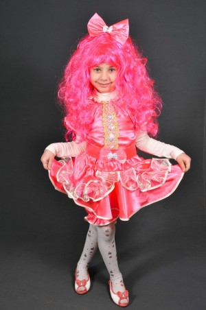 Leader Class Plus: Карнавальный костюм Конфета/Куколка (розовая) - фото 1