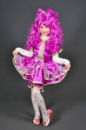 Leader Class Plus: Карнавальный костюм Конфета/Куколка (фиолетовая) - фото 1
