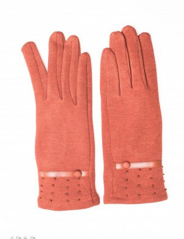 ISSA PLUS: Женские перчатки 4213_коричневый - фото 1