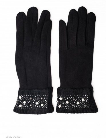 ISSA PLUS: Женские перчатки 4207_черный - фото 1